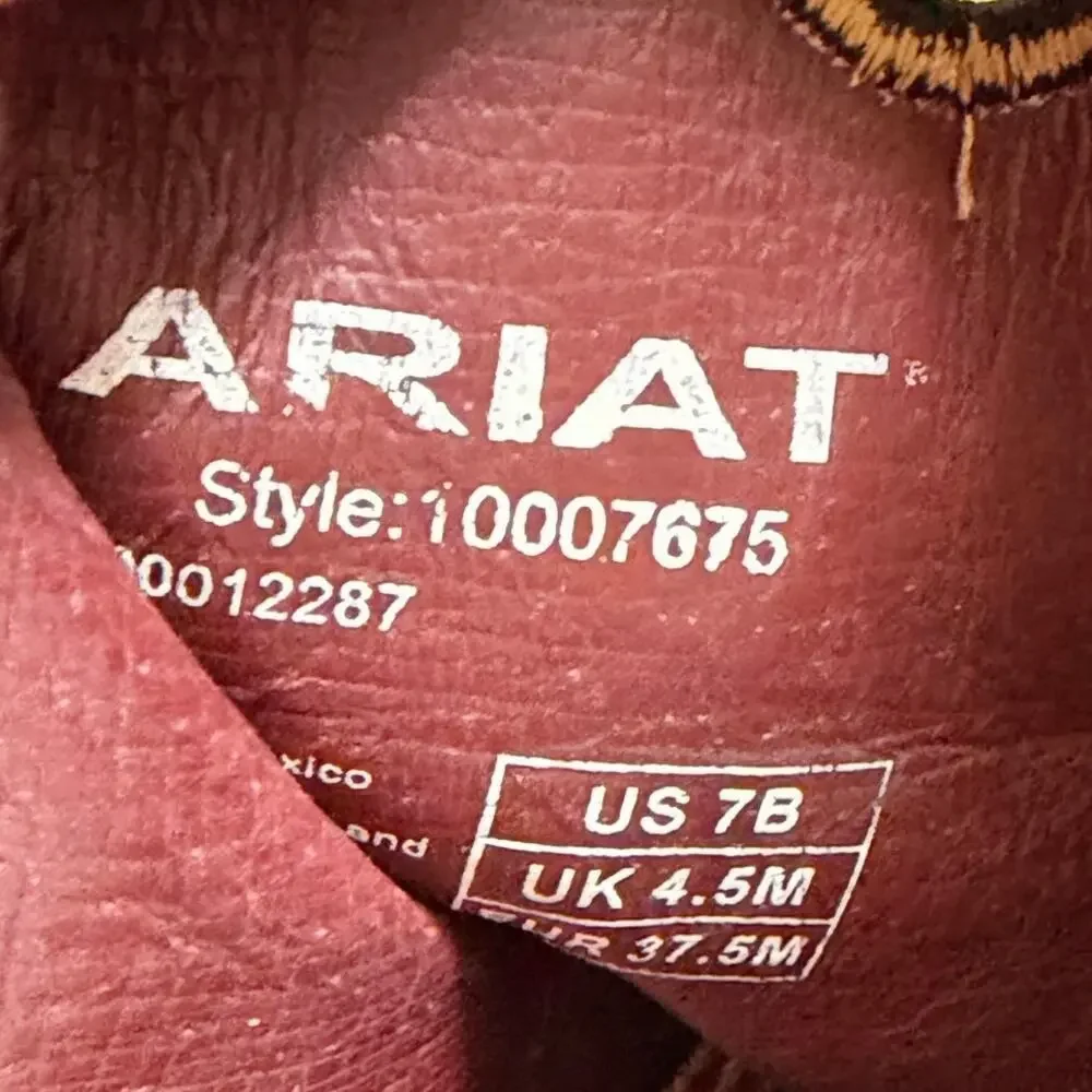 Ariat Women’s Rodeobaby Rocker Cross Boots - Picture 9 of 9